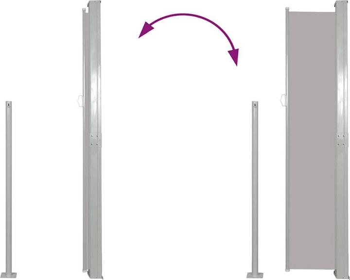 Produktbild vidaXL Seitenmarkise (3 m)