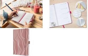 Produktbild Jolie Agenda Beauty 2026 J6351 1W/2S rosy meringue ML A5 (A5, Deutsch, Englisch, Niederländisch, Französisch)