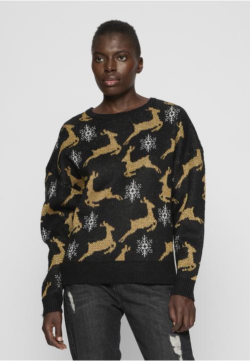 Produktbild Urban Classics Ladies Oversized Christmas Sweater (XS)