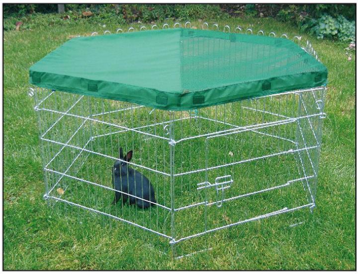 Swisspet Freewheel enclosure Ranch galvanized