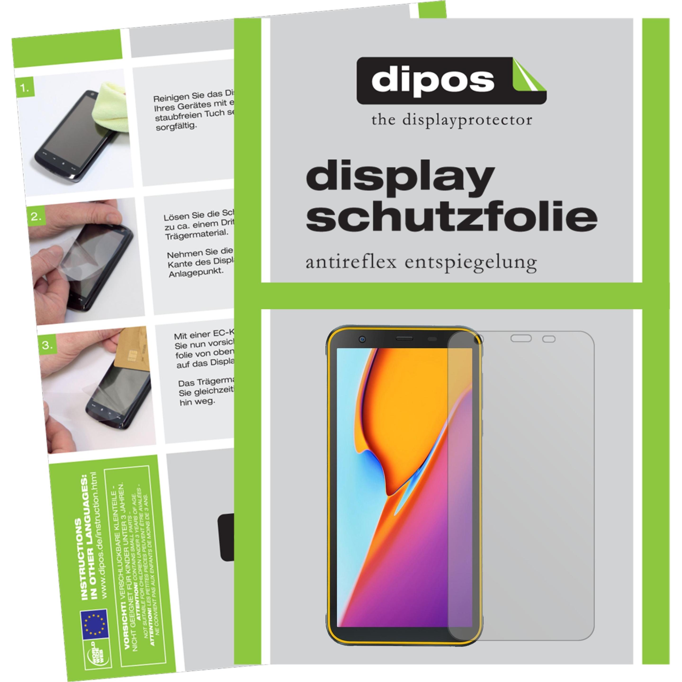 Dipos Displayschutzfolie Antireflex (6 Stück, Blackview BV6300 Pro), Smartphone Schutzfolie, Transparent