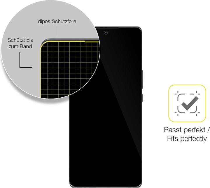 Actual product image Dipos Screen Protector Full-Cover 3D (2 pcs., Honor Magic 5 Lite)