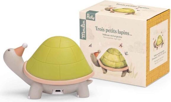 Actual product image Moulin Roty Night Light USB Turtle