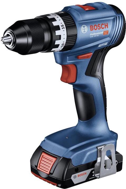 Actual product image Bosch Professional GSB 18V-45 (Rechargeable battery operated)