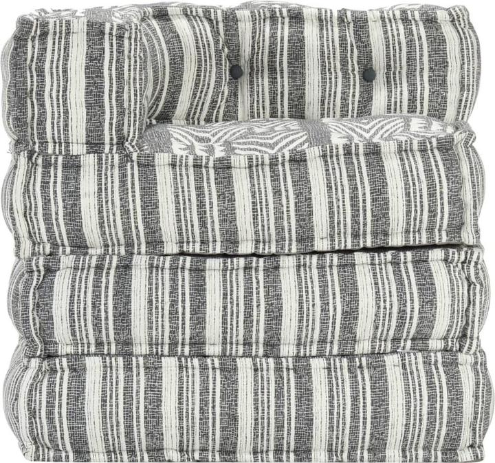 Image du produit VidaXL Pouf modulaire 3 places