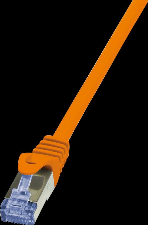Actual product image LogiLink Network cable (S/FTP, CAT6a, 0.25 m)