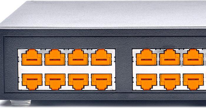 Produktbild Smart Keeper Basic RJ45 Port Blocker orange 12 Stk.
