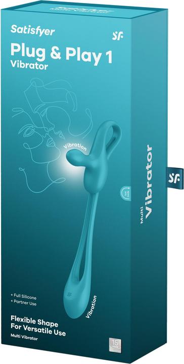 Produktbild Satisfyer Plug & Play 1 Flexibler Multivibrator
