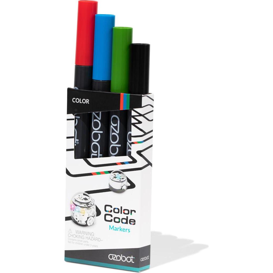 Ozobot, Evidenziatori, MINT Stifte abwaschbar buntWashable Markers Color für Roboter (30002MRK)