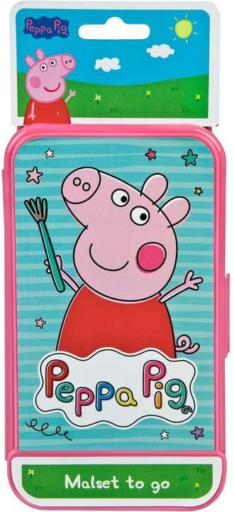 Actual product image Undercover Peppa Pig colouring set to go