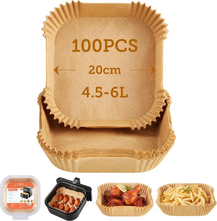 Image du produit Cosori Papier à insérer pour friteuse à air chaud CLR-R601