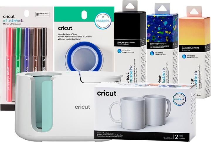 Actual product image Cricut Mug Press Starter Bundle
