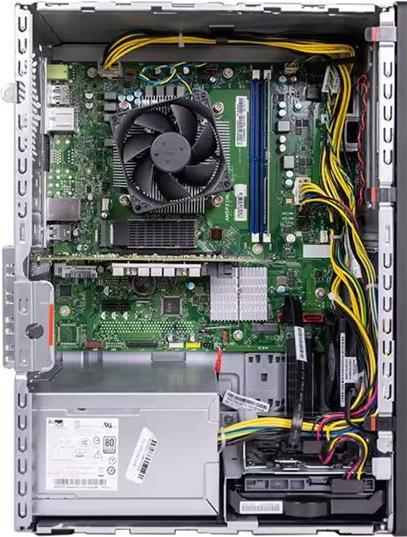 Actual product image Lenovo ThinkSystem ST45 V3 AMD EPYC 4244P 16GB 1,92TB oBS (16 GB, Tower Server)