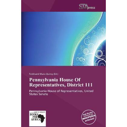 Pennsylvania House Of Representatives, District 111, Fachbücher