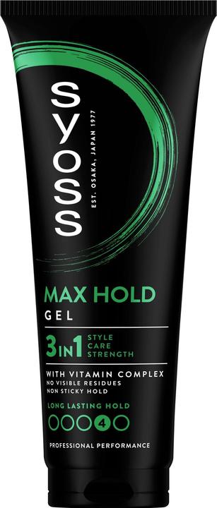 Actual product image Syoss Hair gel Max Hold 250 ml (Hair gel, 250 ml)