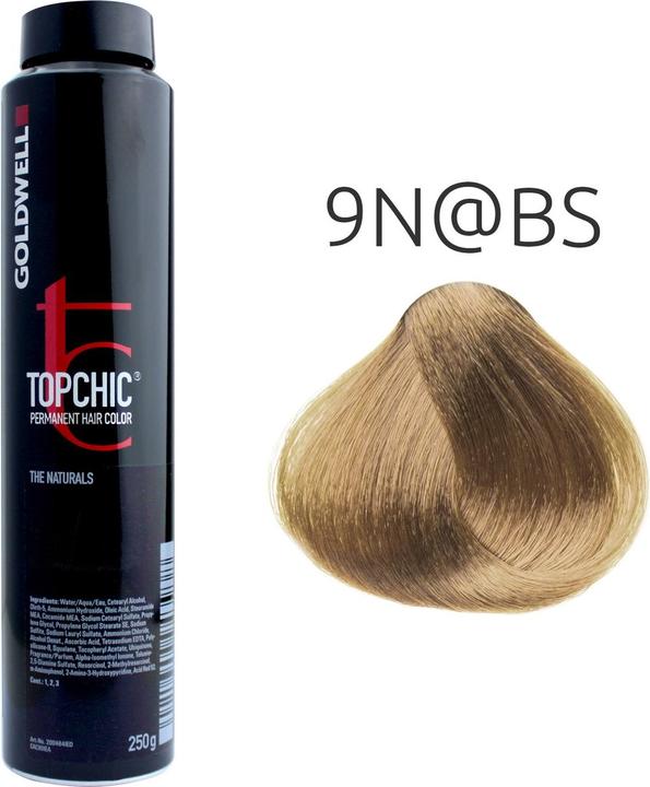 Produktbild Goldwell Topchic Permanentes Haarfärbemittel - 9nbs Sehr helles Blond Beige - 250 Ml (9NBS)