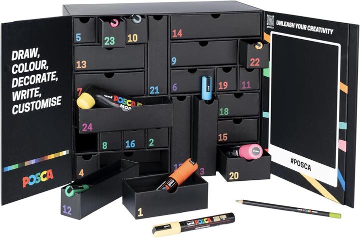 Actual product image Posca Advent calendar