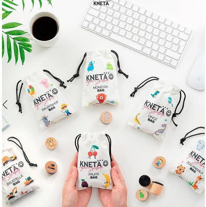 Produktbild Knetä Holzstempel Set Fruits