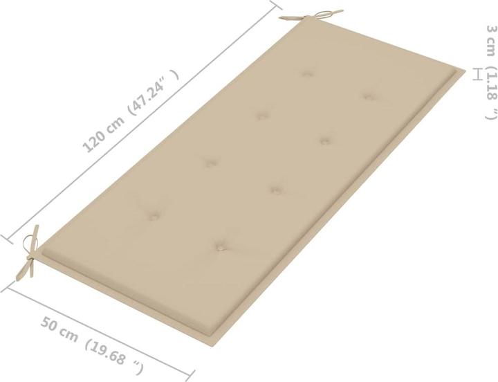 Actual product image vidaXL Garden bench