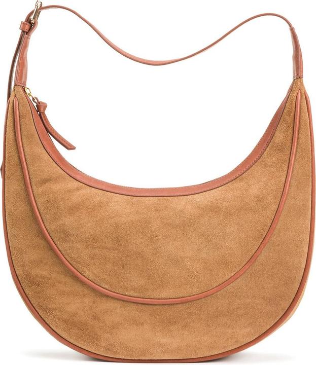 Immagine prodotto La Redoute Collections Borsa hobo in pelle crosta