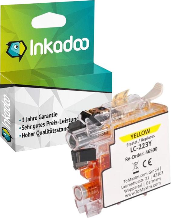 Produktbild Inkadoo Druckerpatronen kompatibel mit Brother LC-223 VAL XXL (BK, C, M, Y)