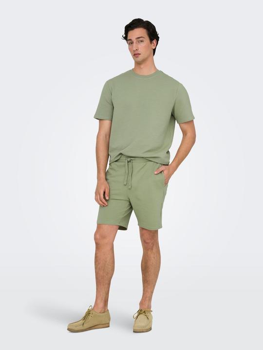 Actual product image Only & Sons Onskian Life Reg Seersucker Ss Tee (M)