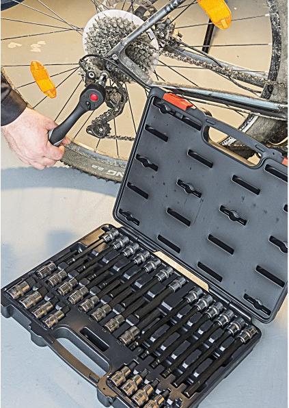 Actual product image Vigor Hexagon socket screwdriver bit set ∙ V1919 ∙ Square 12.5 mm (1/2 inch) ∙ Hexagon socket set ∙ (14 mm, 11 mm, 12 mm, 13 mm, 9 mm, 6 mm, 8 mm, 10 mm, 7 mm, 5 mm)