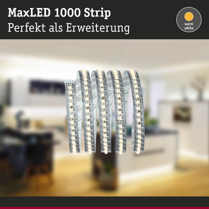 Image du produit Paulmann MaxLED 1000 Stripe (Blanc chaud, 100 cm, Intérieur)