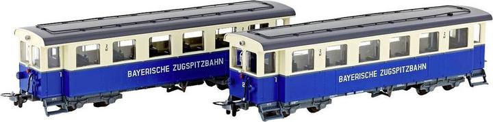 Actual product image Hobbytrain Zugspitzbahn set of 2 passenger cars, Ep.V, H0 (Track H0)