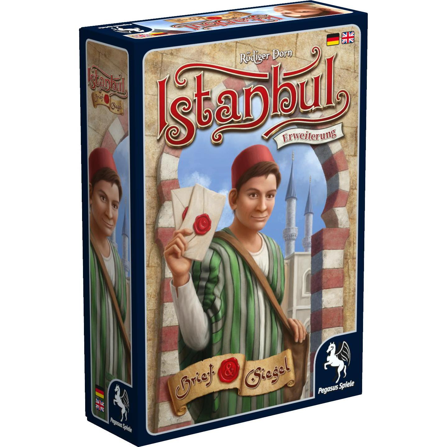 Pegasus Istanbul Brief und Siegel, d Erweiterung, ab 10 Jahren, das Grundspiel wird benötigt (Deutsch, Englisch, 2 - 5 Spieler)