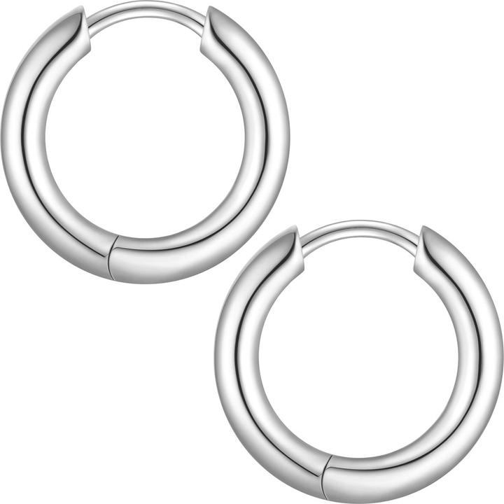 Immagine prodotto Glanzstücke München Creolen Sterling Silber - 38228 (Argento)