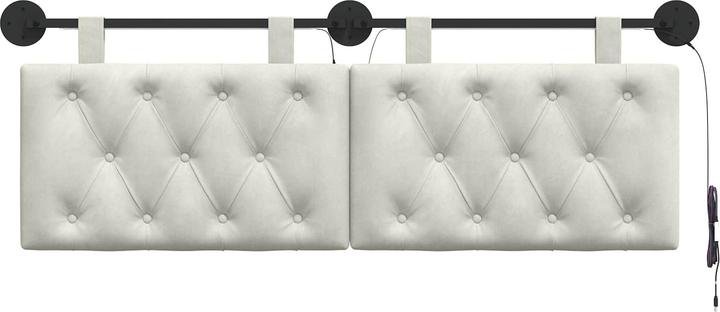 Actual product image vidaXL Modernes Kopfteil (130 x 55 x 7 cm)