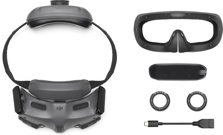 DJI Goggles 3 (FPV Glasses, DJI Avata 2, DJI Mini 4 Pro)