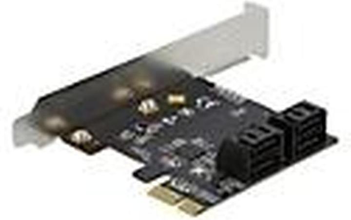 Image du produit Delock 90010 - PCIe x1> 4x SATA Low Profile - Serial ATA - SATA