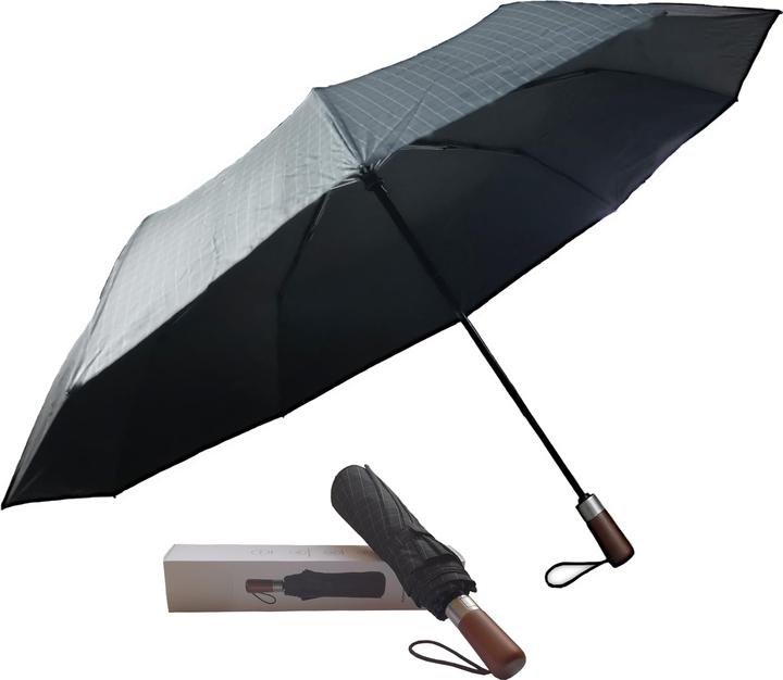 Produktbild Alopini Regenschirm grosser sturmsicherer 2-Personen-Reiseschirm winddichter Taschenschirm öffnen-schliessen