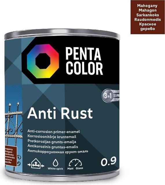 Produktbild Pentacolor Anticor Paint Anti-Rust Mahogany 0.9l (900 ml)