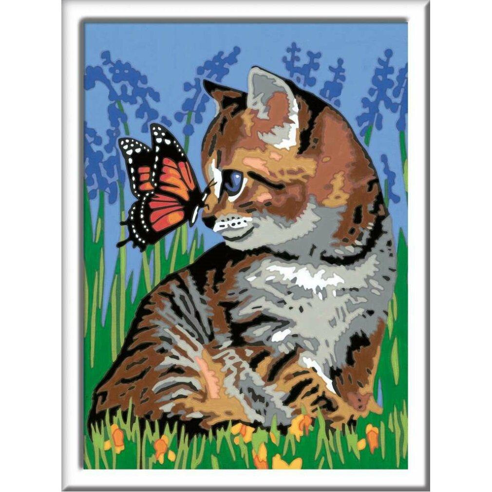 Thumbnail - Ravensburger CreArt Malen nach Zahlen: Beste Freunde 18x24cm
