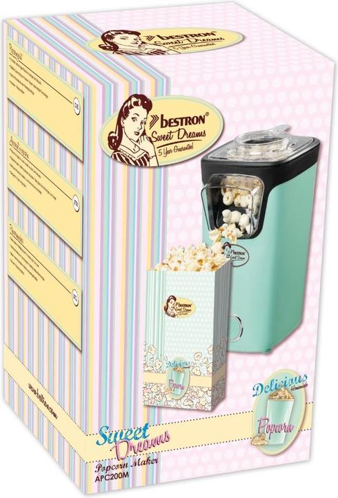 Actual product image Bestron Popcorn Maker, Mint