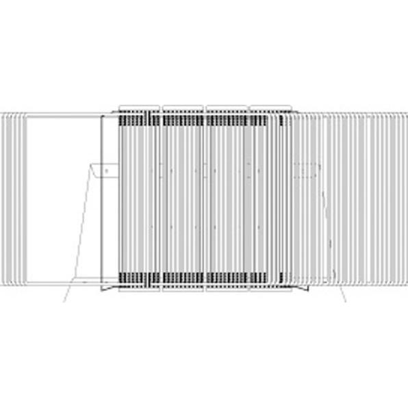 Tarifold, Informationsschild, Sichttafelsystem 434403 DIN A4 rot mit 40 St. Sichttafeln