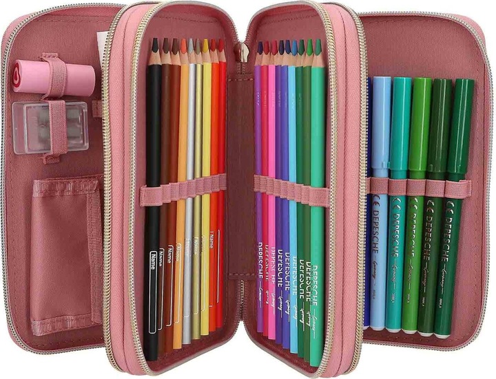 Immagine prodotto Schmidt Spiele Miss Melody - Triple Pencil Case DUSTY ROSE