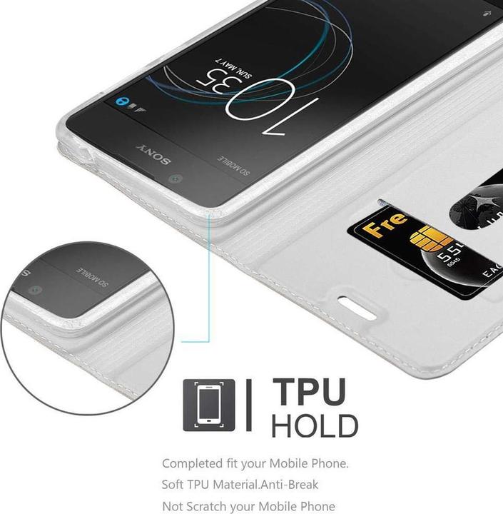 Actual product image Cadorabo Book Classy Style Cover (Sony Xperia L1)