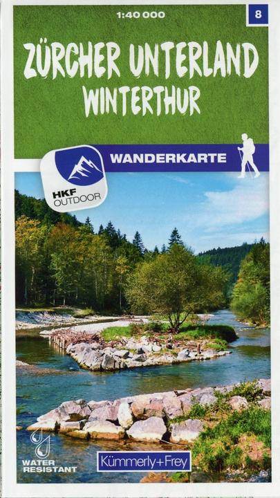 Produktbild Wanderkarte 08 Zürcher Unterland, Winterthur