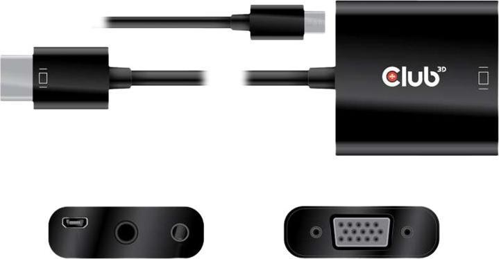 Produktbild Club 3D CAC-1302 (VGA, 24 cm)