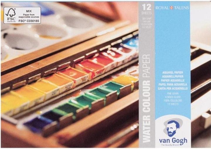 Productafbeelding Van Gogh Aquarelpapier (A6, Geen, Hardcover)