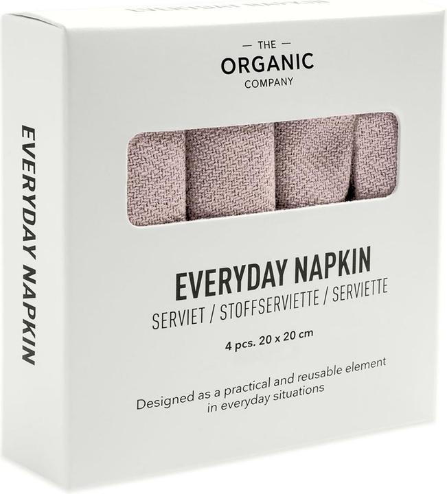 Image du produit The Organic Company Everyday Napkin (4 x, 10 x 10 x 3 cm)