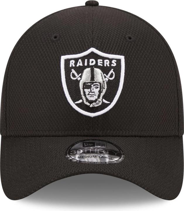 Actual product image New Era 39Thirty Diamond Cap - Las Vegas Raiders noir (XL)