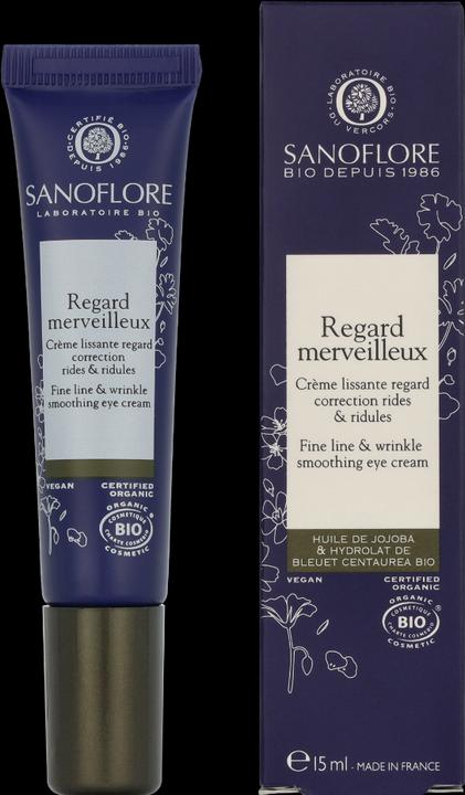 Actual product image Sanoflore Regard merveilleux eye cream (Eye Care Cream, 15 ml, Day + Night)