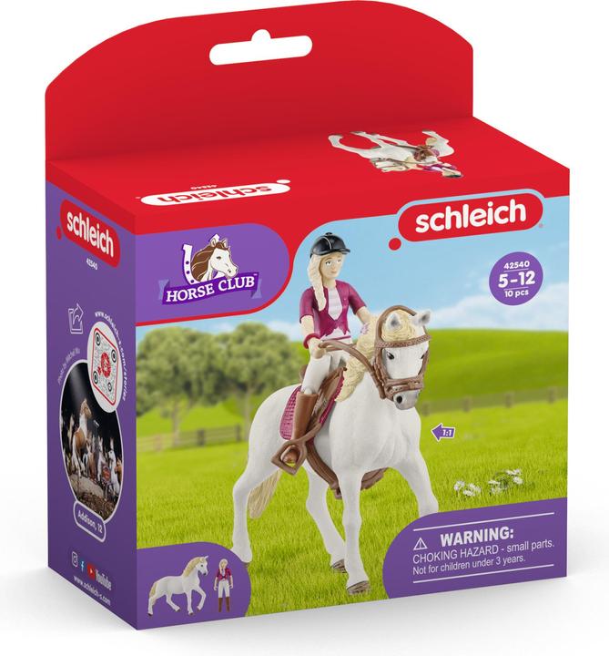 Schleich Horse Club Sofia's Fashion Creation Set - 3 Piece Horse Toy With Andalusian Figurine