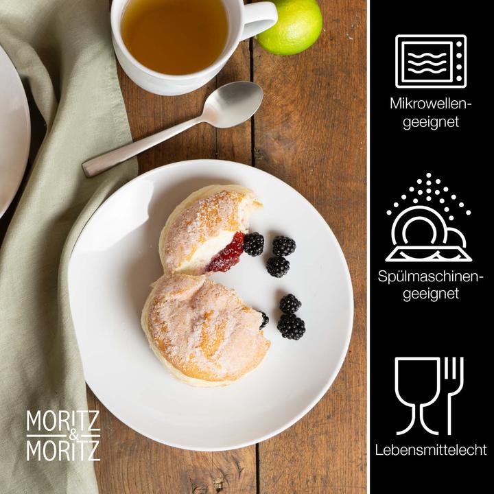 Produktbild Moritz & Moritz BASIC Dessertteller Set 6 - teilig (6x, 20.50 cm)