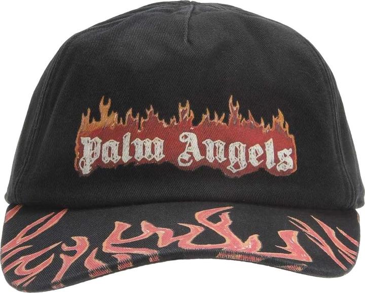 Actual product image Palm Angels Flame Logo Baseball Cap